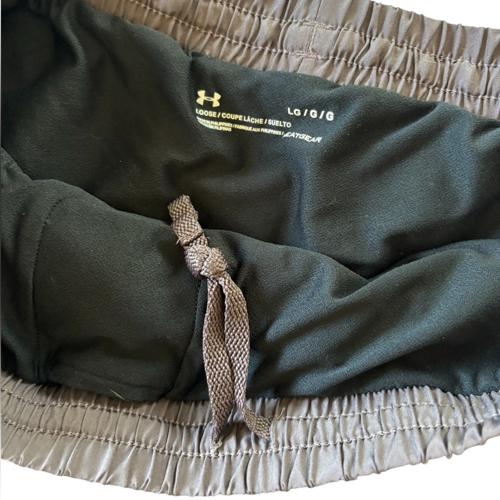 Under Armour Women's Gray Athletic Shorts - Picture 3 of 5